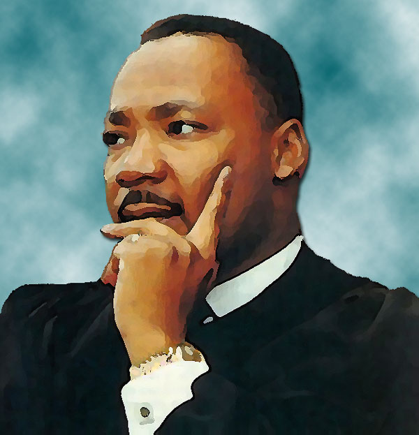 Rev Dr Martin Luther King Jr by Dave Williamson September 7 2005